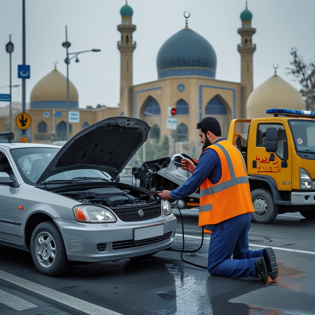 امداد خودرو مشهد خدمات یدک کش با قیمت مناسب و پوشش تمام نقاط شهر در مشهد امام رضا