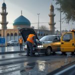 امداد خودرو مشهد ۲۴ ساعته خدمات فوری و ارزان در مشهد حرم مطهر