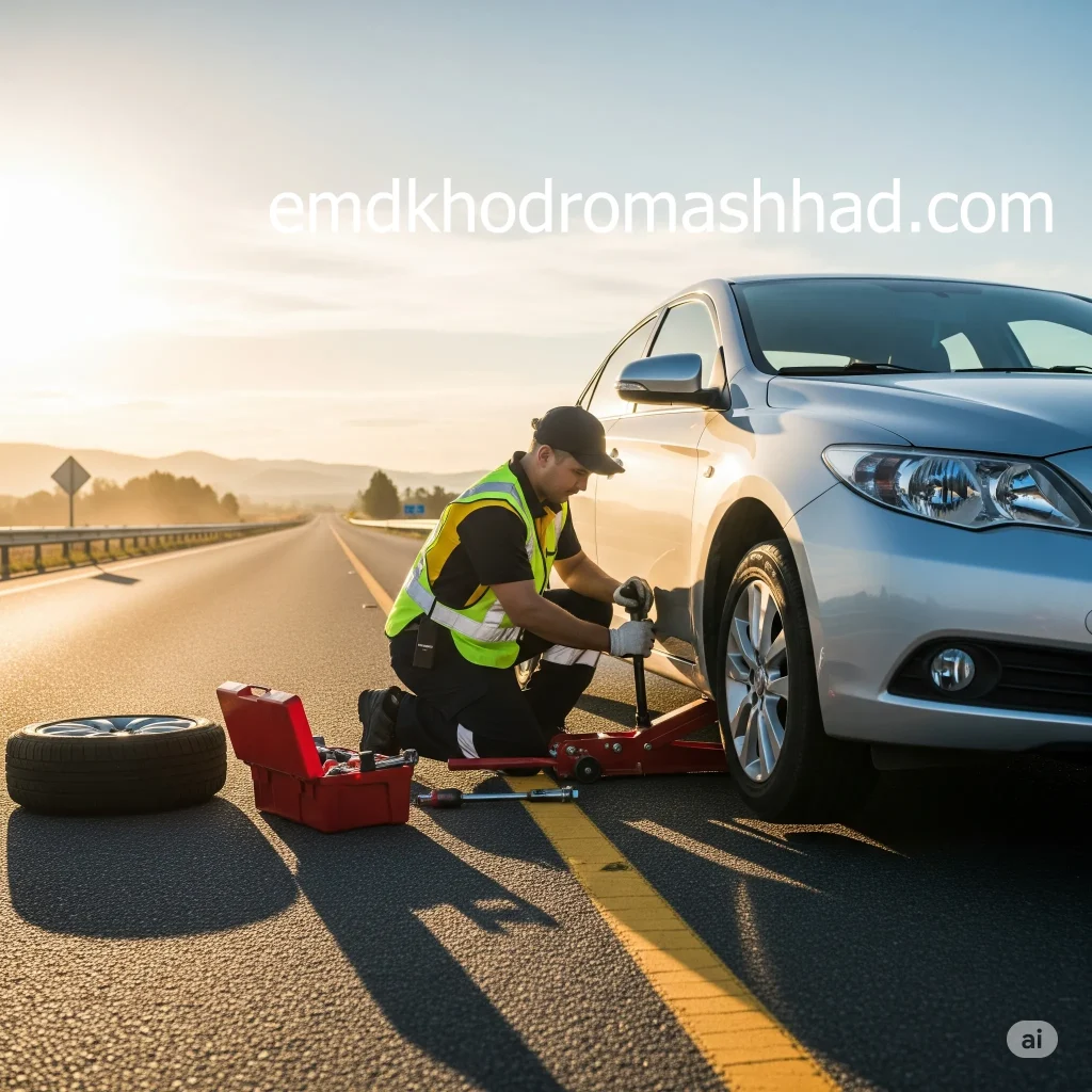 امداد خودرو مقدسی خدمات امداد خودرو با تعمیر تضمینی در مشهد احمدآباد