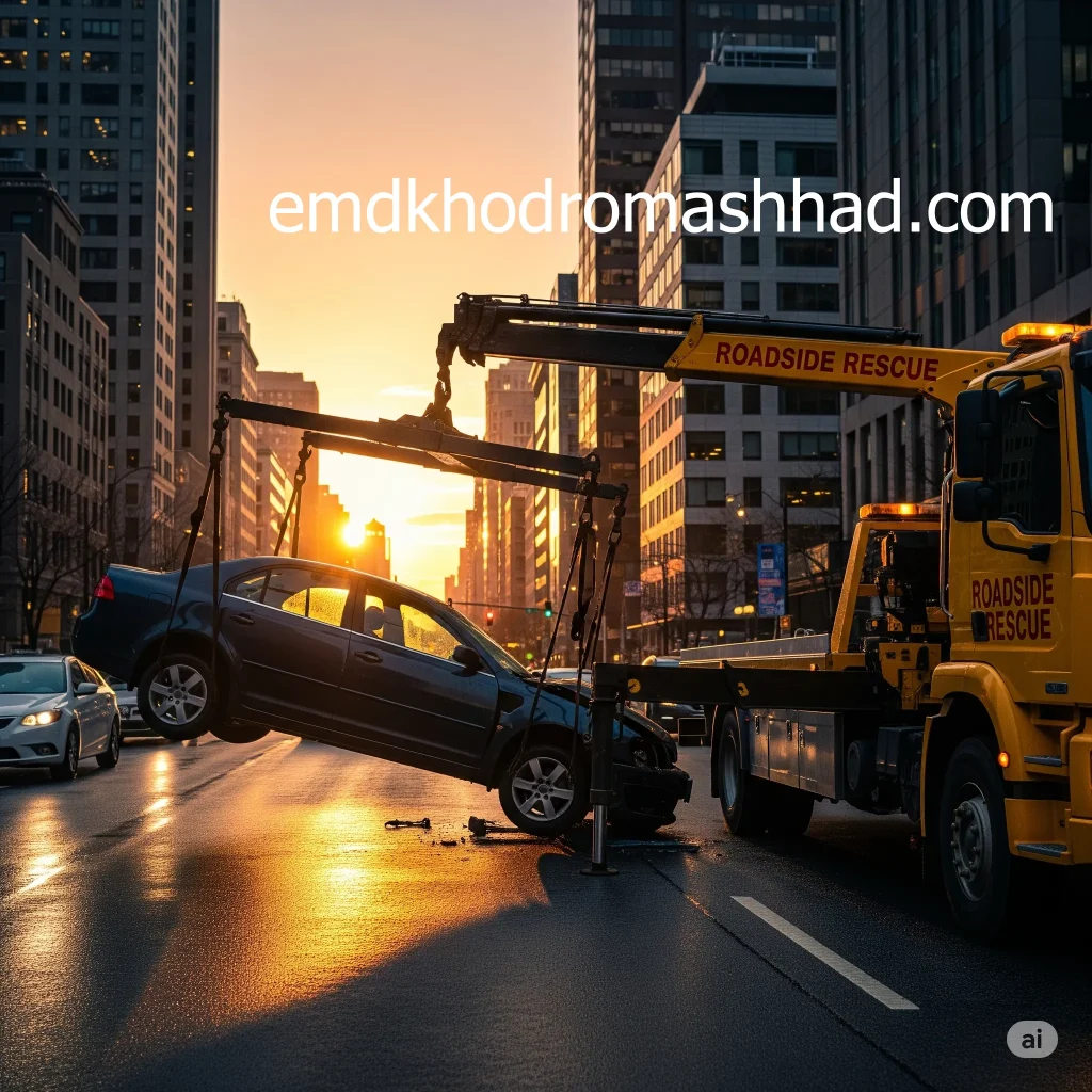 امداد خودرو مقدسی خدمات امداد خودرو با قطعات اصلی در مشهد وکیل‌آباد